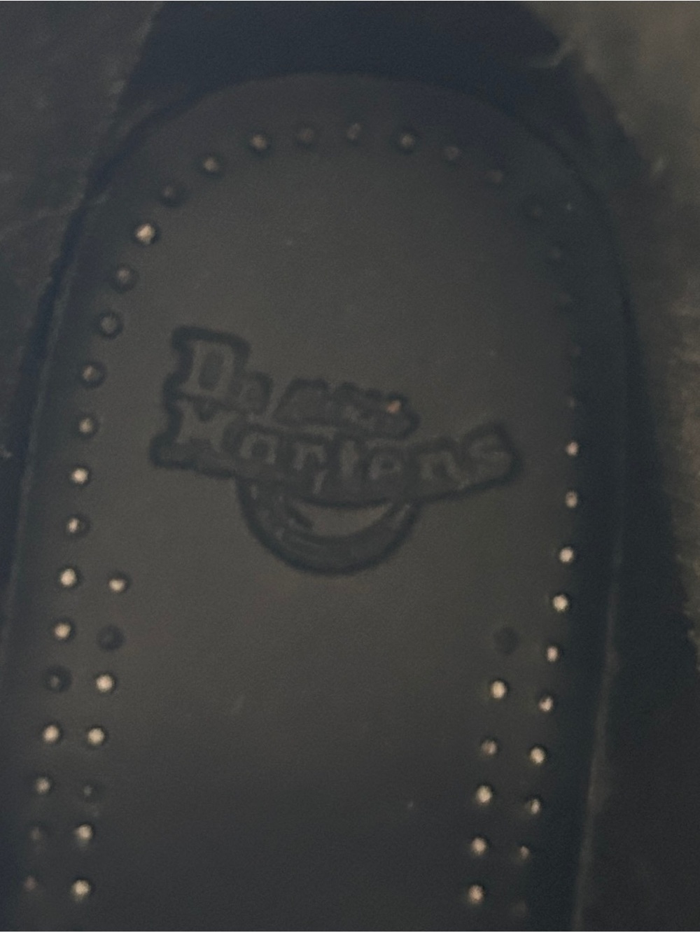 Dr Doc Martens Boots 1460 Mono Black Smooth Leather Combat (Men 5) Womens Size 6 - Picture 10 of 10